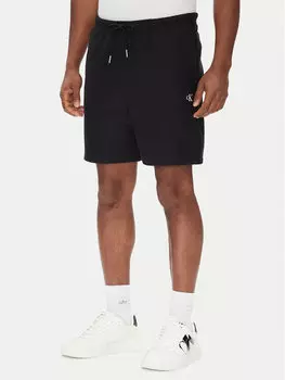 Спортивные шорты обычного кроя Premium Terry LV04RC280G Calvin Klein Jeans, черный