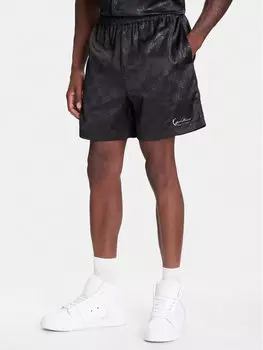 Спортивные шорты обычного кроя Signature All Over Print Resort PD00005302 Karl Kani, черный