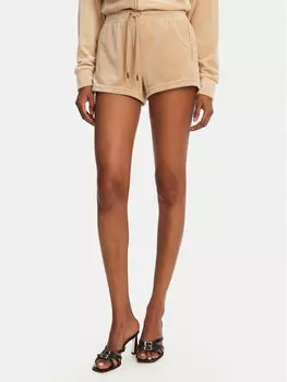 Спортивные шорты обычного кроя Tamia JCWH121001 Juicy Couture, бежевый
