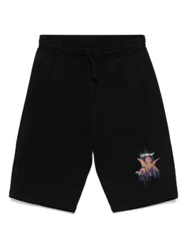 Спортивные шорты Off-White Kids Putti, черный