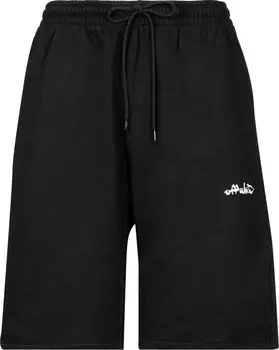 Спортивные шорты Off-White Paint Script Skate Sweatshort 'Black', черный