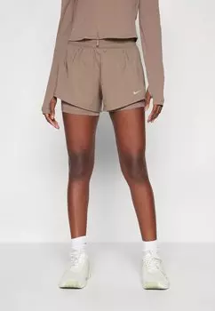 Спортивные шорты ONE SHORT Nike Performance, коричневый