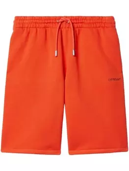 Спортивные шорты Orange Vibe Arrow Off-White, оранжевый