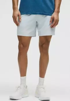 Спортивные шорты PACE BREAKER LINERLESS 18CM lululemon, светло-голубой