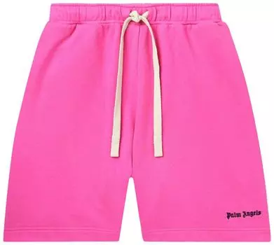 Спортивные шорты Palm Angels Embroidered Logo Sweatshort 'Pink', розовый