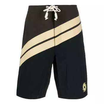 Спортивные шорты Palm Angels Swim Trunk 'Black', черный