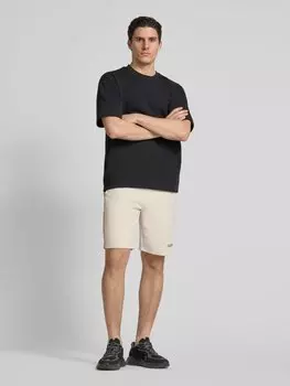 Спортивные шорты прямого кроя с этикеткой, модель «МИККИ» Guess Activewear, бежевый