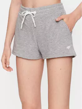 Спортивные шорты regular fit 4F, серый