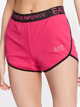 Спортивные шорты regular fit Ea7 Emporio Armani, розовый