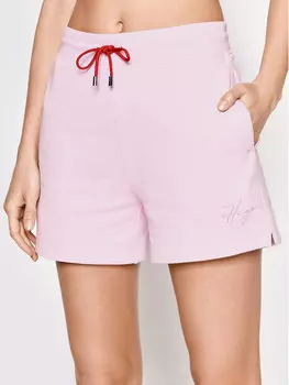 Спортивные шорты regular fit Hugo, фиолетовый