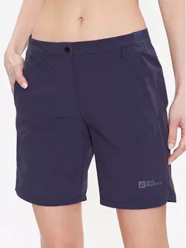 Спортивные шорты regular fit Jack Wolfskin, синий