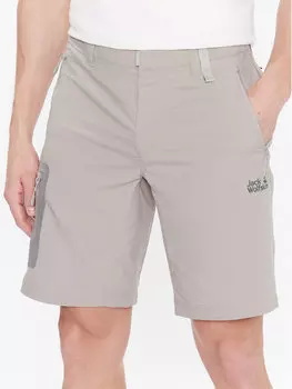 Спортивные шорты regular fit Jack Wolfskin, зеленый