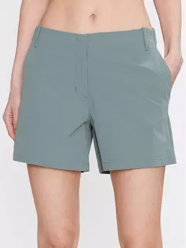 Спортивные шорты regular fit Jack Wolfskin, зеленый