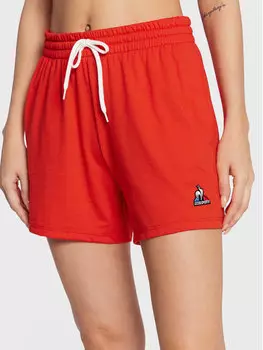 Спортивные шорты regular fit Le Coq Sportif, красный