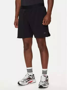 Спортивные шорты regular fit Reebok, черный