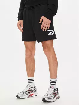 Спортивные шорты regular fit Reebok, черный
