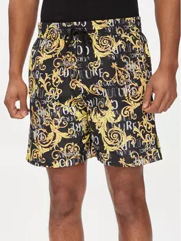 Спортивные шорты regular fit Versace Jeans Couture, черный