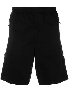 Спортивные шорты с эластичным поясом Stone Island, черный