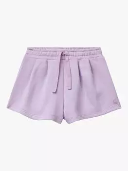 Спортивные шорты с эластичным шнурком для детей Benetton, цвет Lilac