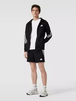 Спортивные шорты с этикеткой ADIDAS SPORTSWEAR, черный