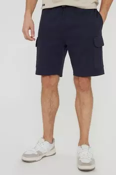 Спортивные шорты с карманами-карго Threadbare, синий