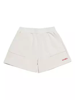 Спортивные шорты с карманами по индивидуальному заказу MAX&Co. Kids, белый