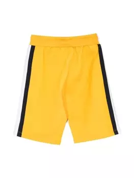 Спортивные шорты с кулиской и вышитым логотипом Aigner Kids, желтый