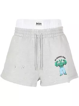 Спортивные шорты с кулиской Natasha Zinko, серый