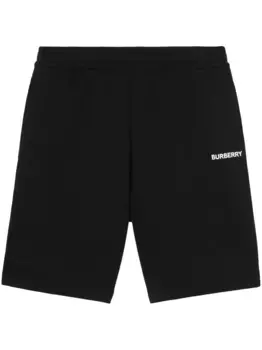 Спортивные шорты с логотипом BURBERRY, черный