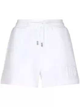Спортивные шорты с логотипом DG DOLCE & GABBANA, белый