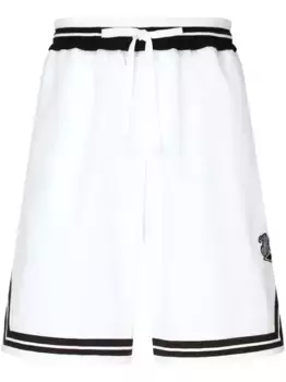 Спортивные шорты с логотипом DOLCE & GABBANA, белый