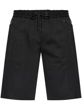 Спортивные шорты с логотипом Dolce & Gabbana, черный
