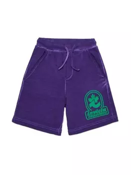 Спортивные шорты с логотипом DSQUARED2 KIDS, фиолетовый