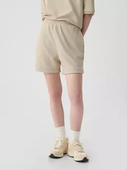 Спортивные шорты с логотипом Gap, бежевый