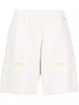 Спортивные шорты с логотипом Omc, белый