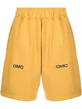 Спортивные шорты с логотипом Omc, желтый