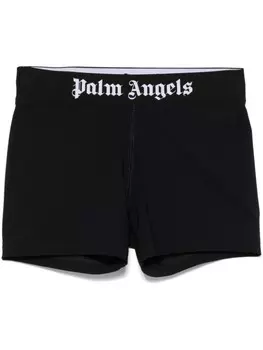 Спортивные шорты с логотипом Palm Angels, черный