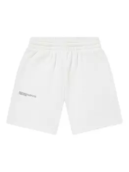 Спортивные шорты с логотипом Pangaia Kids, белый