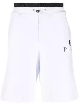 Спортивные шорты с логотипом Philipp Plein, белый