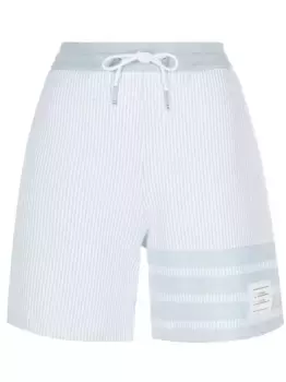 Спортивные шорты с полосками 4-Bar THOM BROWNE, синий