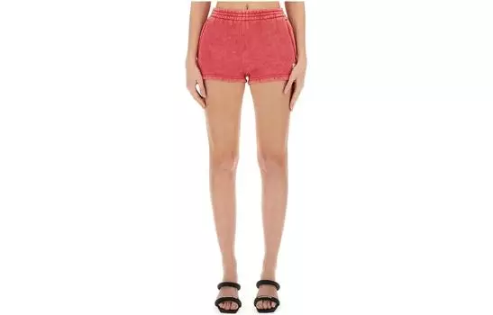 Спортивные шорты с вышитым логотипом Alexander Wang, Rose