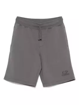 Спортивные шорты с вышитым логотипом C.P. Company Kids, серый