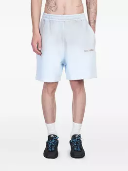 Спортивные шорты с вышитым логотипом CULTURA, синий