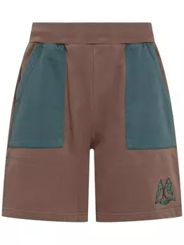 Спортивные шорты с вышитым логотипом MARKET, коричневый