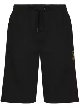 Спортивные шорты с вышивкой DOLCE & GABBANA, черный