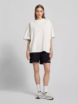 Спортивные шорты с высокой талией и этикеткой, модель «SULLY» Pegador, черный