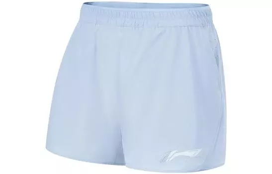 Спортивные шорты серии LiNing Fitness женские, Mojito Blue