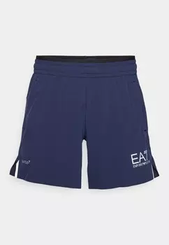 Спортивные шорты SHORTS EA7 Emporio Armani, темно-синий