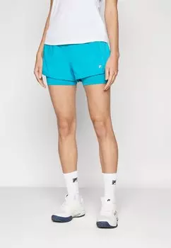 Спортивные шорты SHORTS ELEA Fila, сине-зеленый