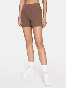 Спортивные шорты slim fit Adidas, коричневый